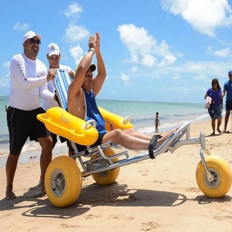 beach wheelchair