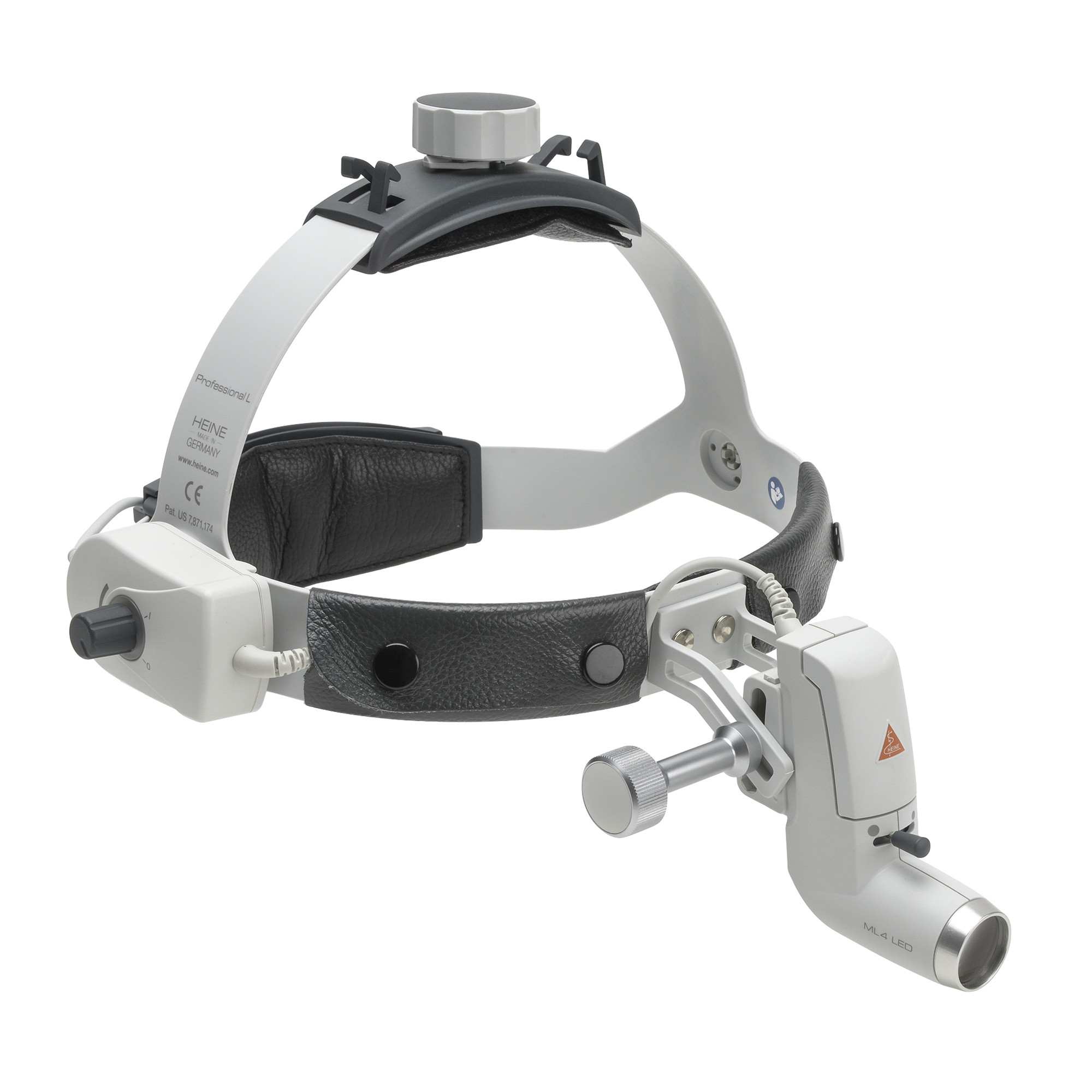 Collage of different medical specialists using professional surgical headlamps